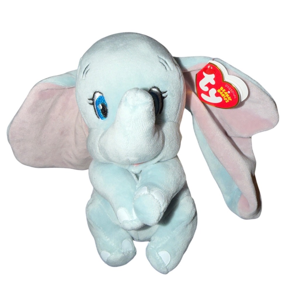 Ty Disney Dumbo‎ Beanie Babies Kids Blue NEW Disney Elephant Plush Toy 2020